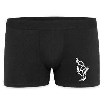 Escalade à la corde - Boxer Homme - noir - Devant