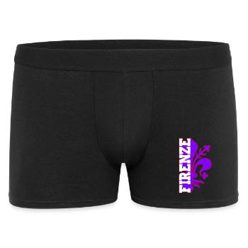 Logo Firenze più giglio - Men's Boxer Shorts - black - Front