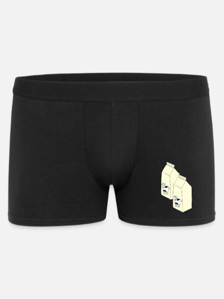 tetrapack milk - Men's Boxer Shorts - black