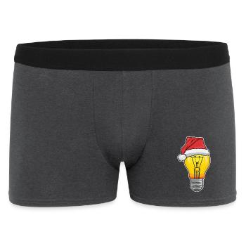 Electrician Christmas - Men's Boxer Shorts - charcoal grey - Front