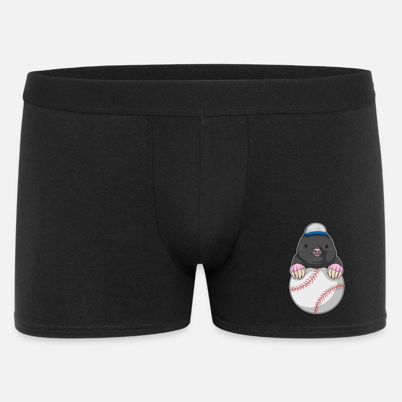 Mole Baseball - Men's Boxer Shorts - black