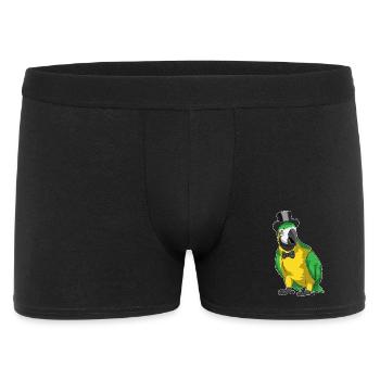 Parrot Groom Cylindre Mariage - Boxer Homme - noir - Devant