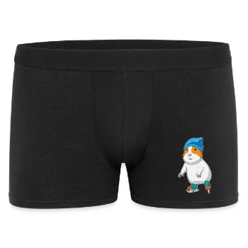 Hamster patins à glace - Boxer Homme - noir - Devant
