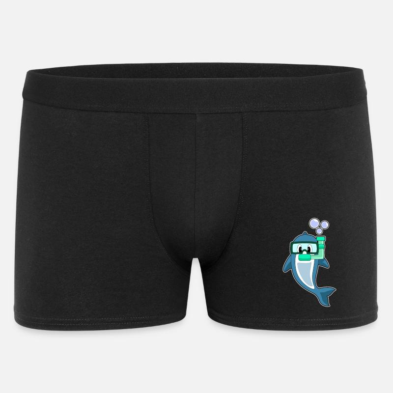 Dolphin Diver Snorkel - Boxer Homme - noir