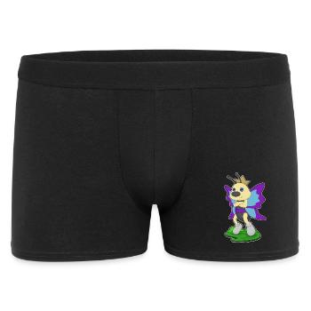 Couronne papillon - Boxer Homme - noir - Devant