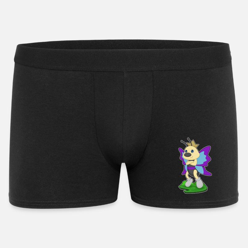 Couronne de princesse papillon - Boxer Homme - noir