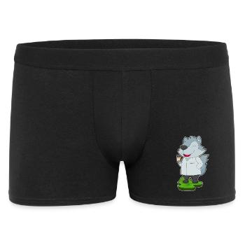 Wolf Doctor Medicine - Men's Boxer Shorts - black - Front