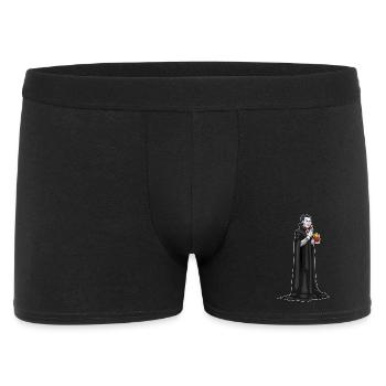 Vampir Halloween Pommes frites - Männer Boxer Shorts - Schwarz - Vorne