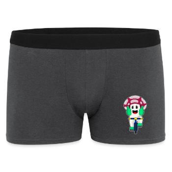 Vélo champignon - Boxer Homme - charbon - Devant