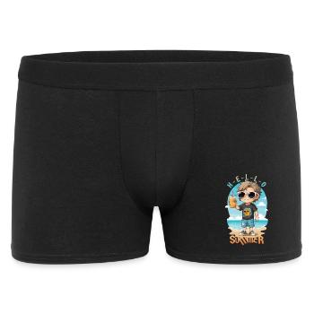 Hello Summer - Men's Boxer Shorts - black - Front