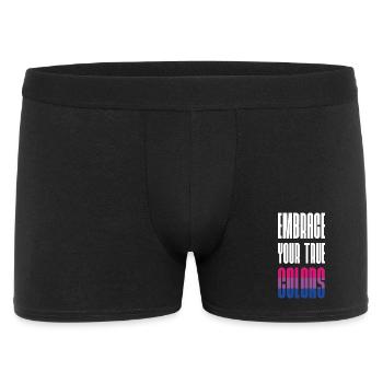 Mois de la fierté LGBT - Adoptez vos vraies couleurs - Boxer Homme - noir - Devant