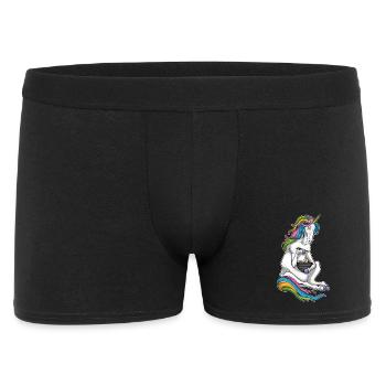 Unicorn Chef Ramen Cooking - Men's Boxer Shorts - black - Front