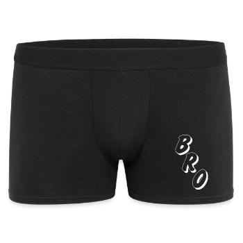 Bro Buddy, Petit ami/Petite amie - Boxer Homme - noir - Devant