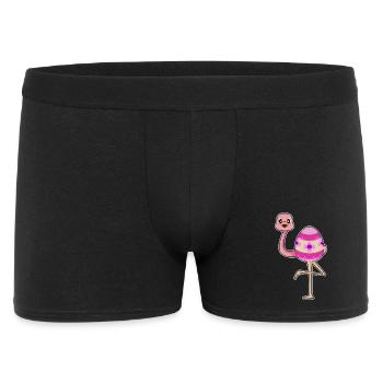 Oeuf de Pâques Flamingo - Boxer Homme - noir - Devant
