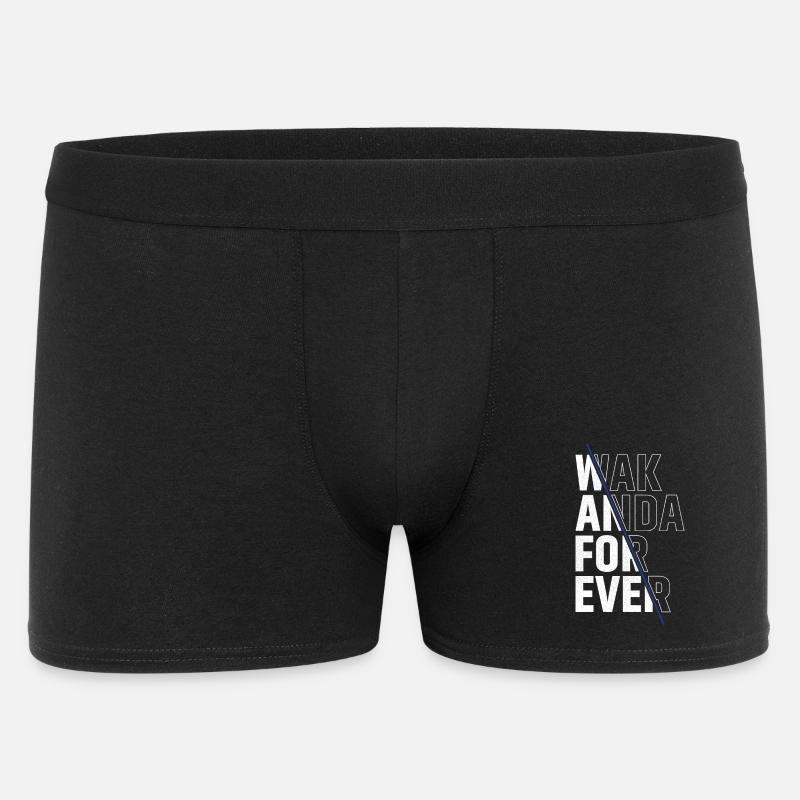 wak anda for ever - Männer Boxer Shorts - Schwarz