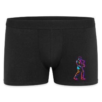 90s saxophone player - Men's Boxer Shorts - black - Front