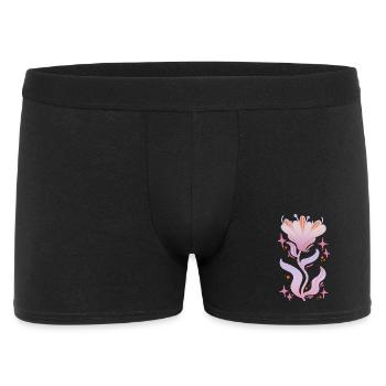 Fleur fantastique rêveuse - Boxer Homme - noir - Devant