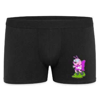 École papier des élèves papillons - Boxer Homme - noir - Devant