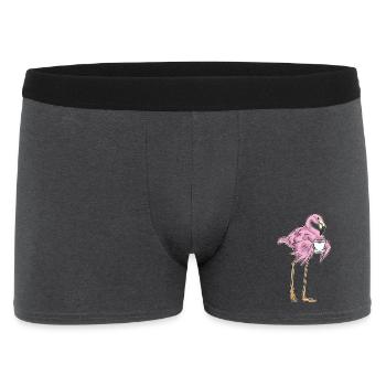 Tasse à café Flamingo - Boxer Homme - charbon - Devant