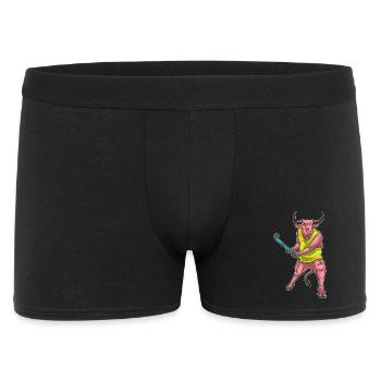 Bâton de hockey sur gazon Bull - Boxer Homme - noir - Devant