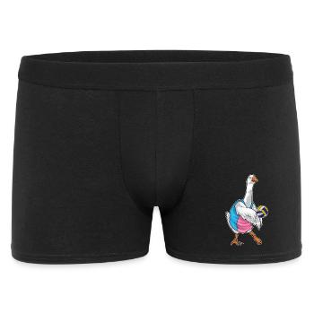Duck Volleyball Player Volleyball - Men's Boxer Shorts - black - Front