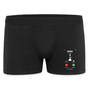 Shisha is calling - Men's Boxer Shorts - black - Front