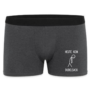 Pas de cornemuse aujourd’hui - Boxer Homme - charbon - Devant