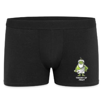 Théorie des fruits : Philosophe Vert Pear - Boxer Homme - noir - Devant