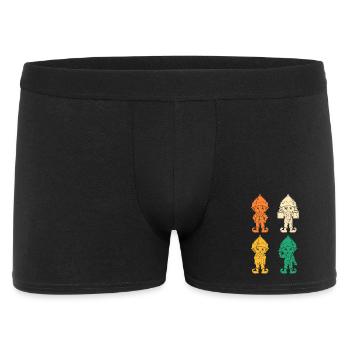 Noël Elfe de Noël Noël - Boxer Homme - noir - Devant