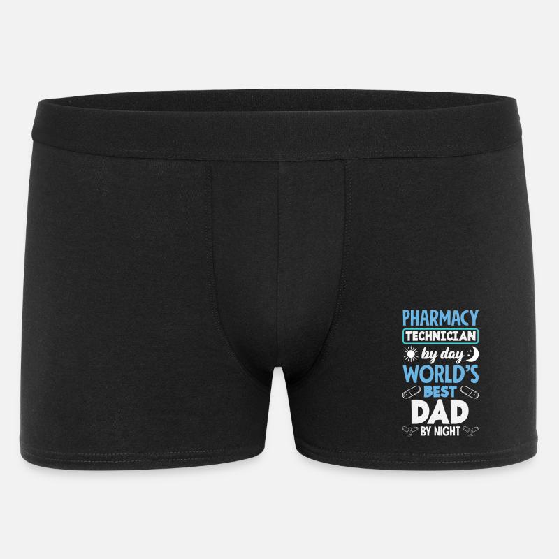 Apotheker Pharmazeutisch-technischer - Männer Boxer Shorts - Schwarz