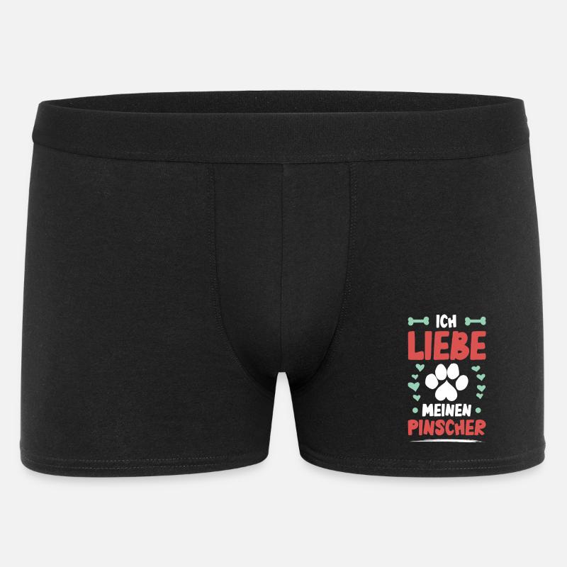 J’adore mon Pinscher - Boxer Homme - noir