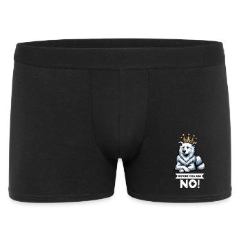 Avant de demander Berger Blanc Berger Berger - Boxer Homme - noir - Devant