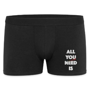All You Need is Handball (White) - Men's Boxer Shorts - black - Front