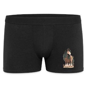 Cheval - Boxer Homme - noir - Devant