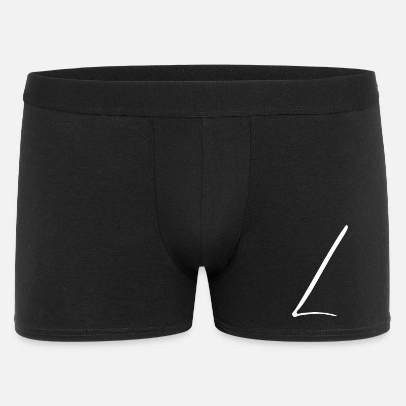 L - Boxer Homme - noir