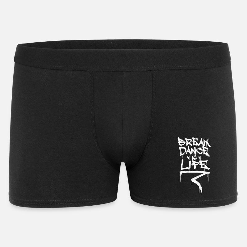 Le breakdance, c’est la vie - Boxer Homme - noir