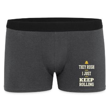 Truck Sim Truck Simulator Sim Trucker Long Haul - Men's Boxer Shorts - charcoal grey - Front
