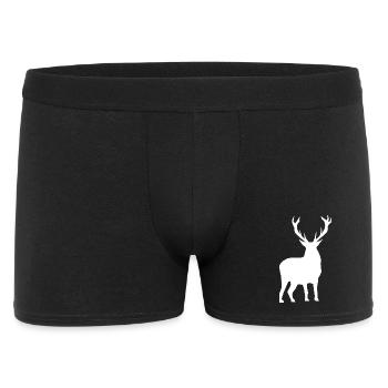 Cerf - Boxer Homme - noir - Devant