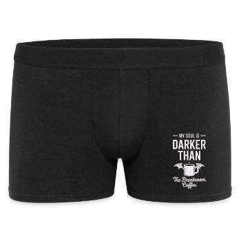 Darker Soul Breakroom Coffee - Men's Boxer Shorts - black - Front