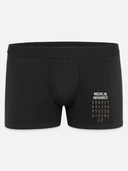 Medical Alphabet (dark) - Calzoncillos Boxer hombre - negro