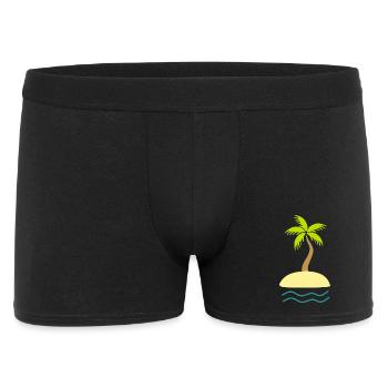 Palm Island Beach Holiday Sea Summer Holiday - Boxer Homme - noir - Devant