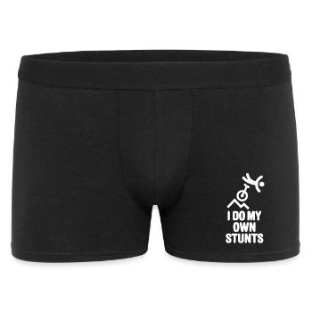 Offroad-Einrad Berg-Einrad MUni Mountain unicycle - Männer Boxer Shorts - Schwarz - Vorne