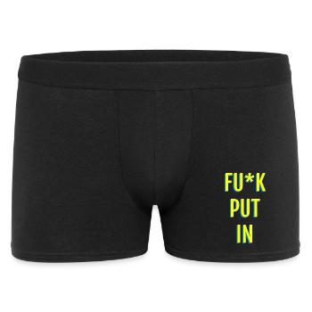 Graphismes en texte néon provocants - Boxer Homme - noir - Devant