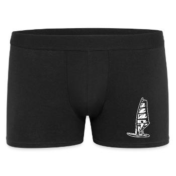 Garçon de planche à voile - Boxer Homme - noir - Devant
