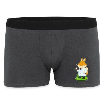 Médecine Fox Doctor - Boxer Homme - charbon - Devant