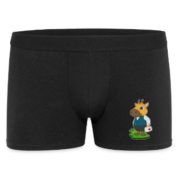 Giraffe Doctor First Aid Kit - Men's Boxer Shorts - black - Front