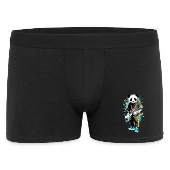 Hip Hop Panda - Men's Boxer Shorts - black - Front