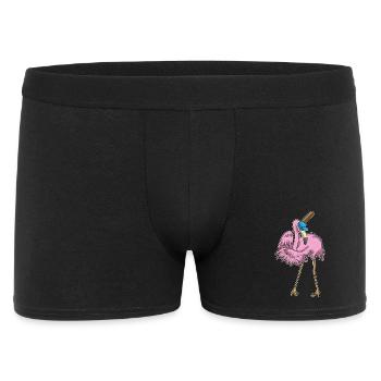 Flamingo Baseball Batte de baseball - Boxer Homme - noir - Devant