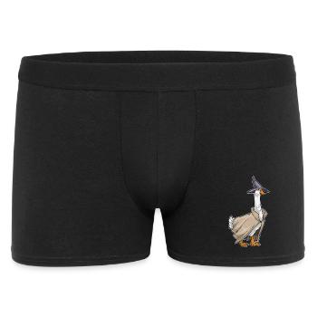 Duck Halloween Witch - Men's Boxer Shorts - black - Front