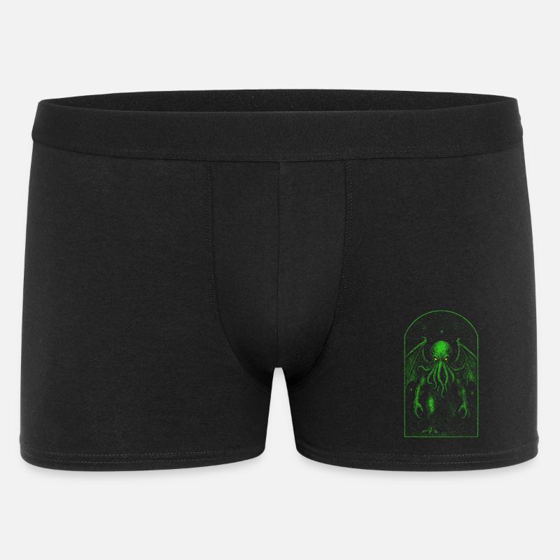 Cthulhu und der unendliche Kosmos - Männer Boxer Shorts - Schwarz